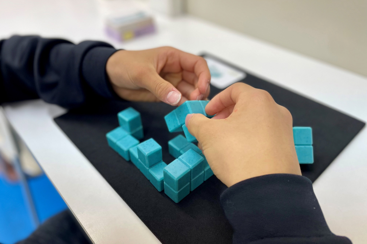 プリント・パズル取組