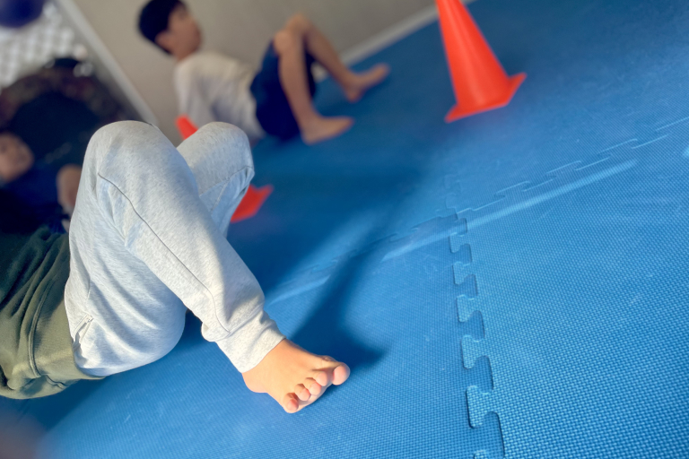 ビジョントレーニングの様子