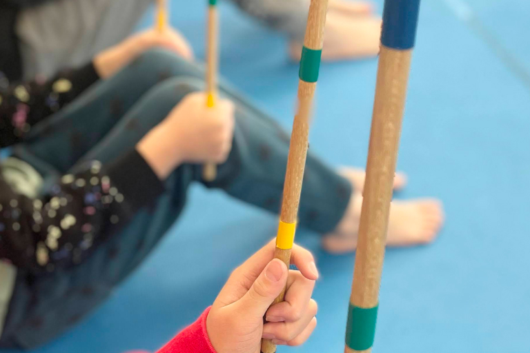 ビジョントレーニングの様子