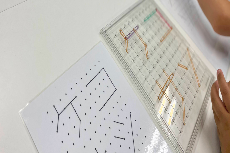 ビジョントレーニングの様子