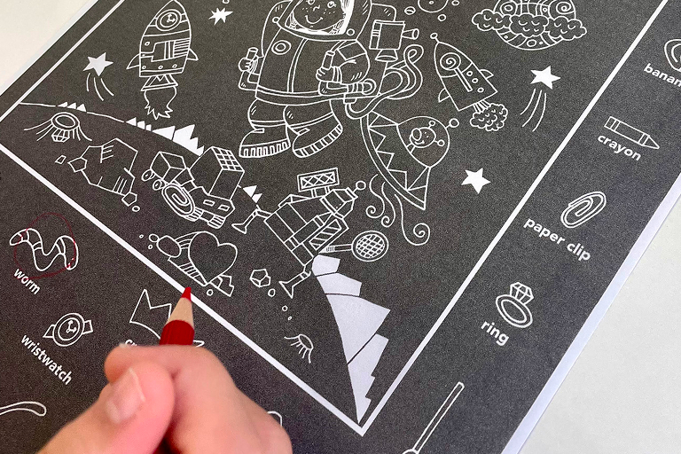 ビジョントレーニングの様子