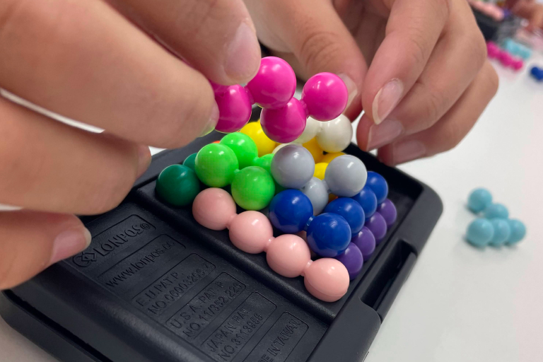 ビジョントレーニングの様子