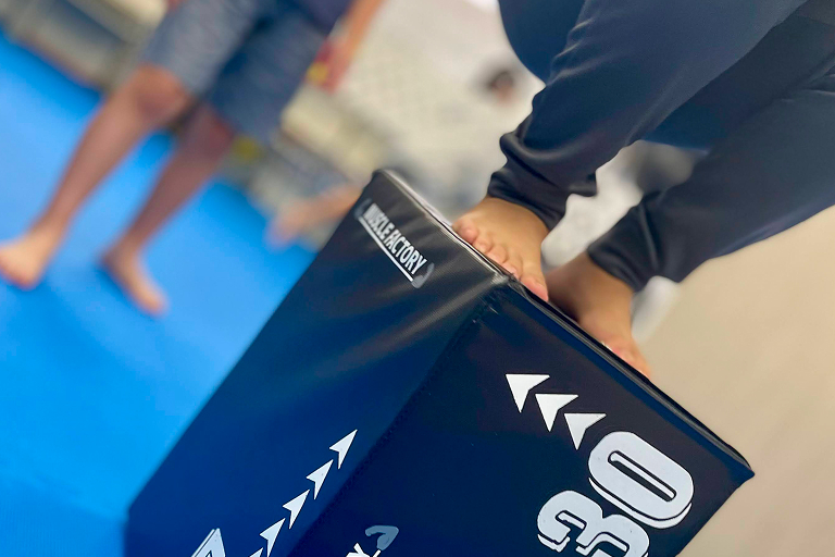 ビジョントレーニングの様子