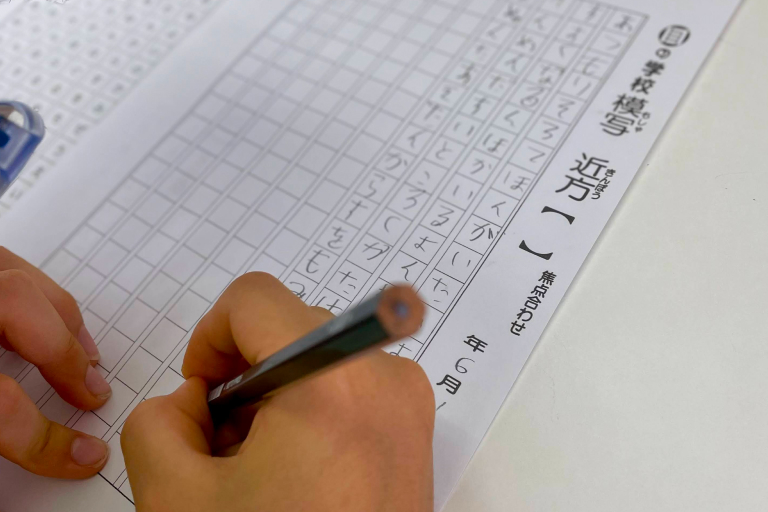 ビジョントレーニングの様子